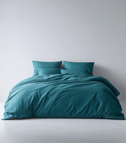 Alaskan King Bed Sheets — styled on a neatly made bed