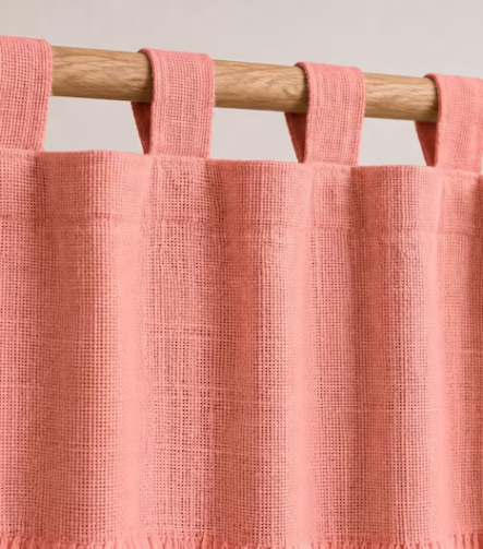 Burlap Table Runner — styled along a dining table