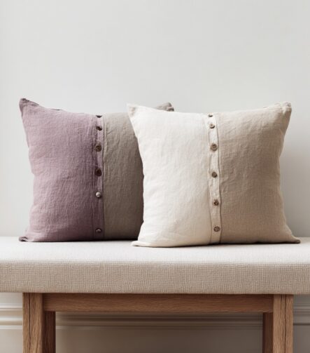 Cotton Pillowcases — on bed pillows