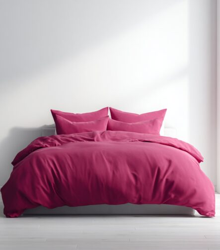 Cotton Queen Bed Sheets — styled on a neatly made bed