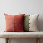 Decorative Pillow Cover — on a sofa