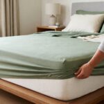 Fitted Bed Sheets — styled on a neatly made bed