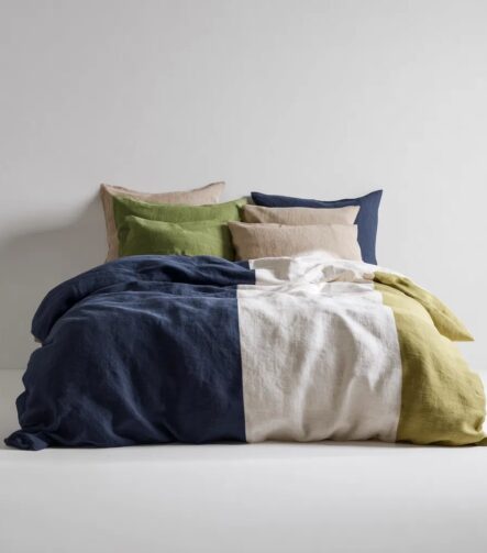 Flat Bed Sheets — styled on a neatly made bed