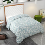 Floral Duvet Covers — on a styled bed