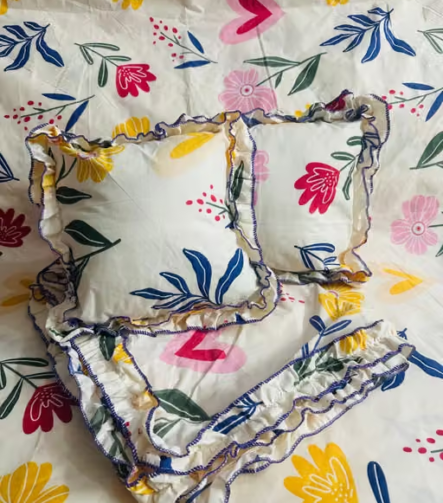 Full Bed Sheets — styled on a neatly made bed