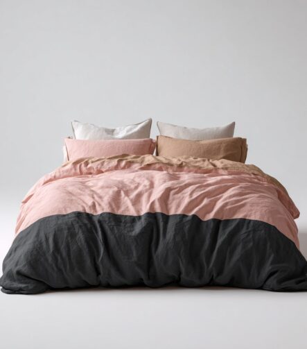 King Duvet Covers — on a styled bed