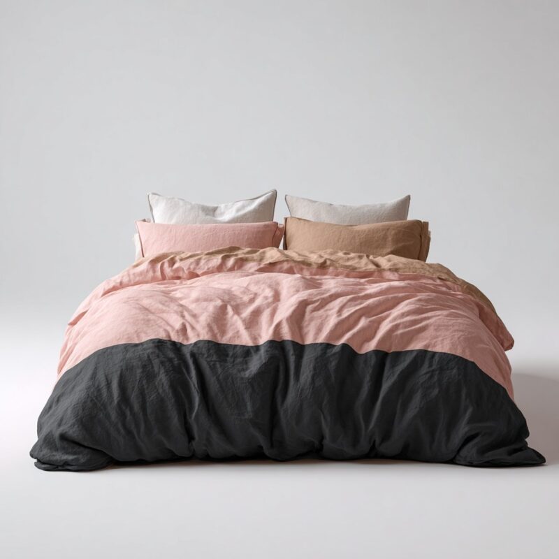 King Duvet Covers — on a styled bed