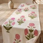 Mexican Table Runner — styled along a dining table