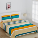 Microfiber Bed Sheets — styled on a neatly made bed