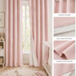 Nursery Blackout Curtains — hung at a window