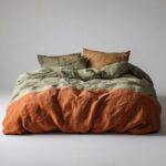 Oversized King Bedspread — draped over a bed