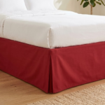 Queen Bed Skirt — fitted to a bed base