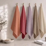 Reusable Kitchen Towels — in a kitchen setting
