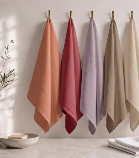 Reusable Kitchen Towels — in a kitchen setting
