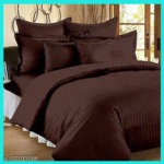 Satin Sheets — styled on a neatly made bed