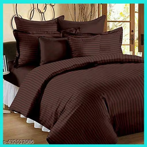Satin Sheets Satin Sheets — styled on a neatly made bed