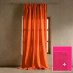 Semi Sheer Curtains — hung at a window