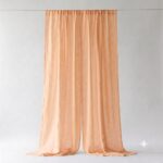 Sheer Curtains for Sliding Doors — hung at a window