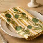 Thanksgiving Dinner Napkins — on a festive table setting