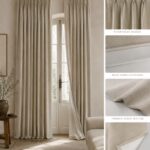 Thermal Blackout Curtains — hung at a window