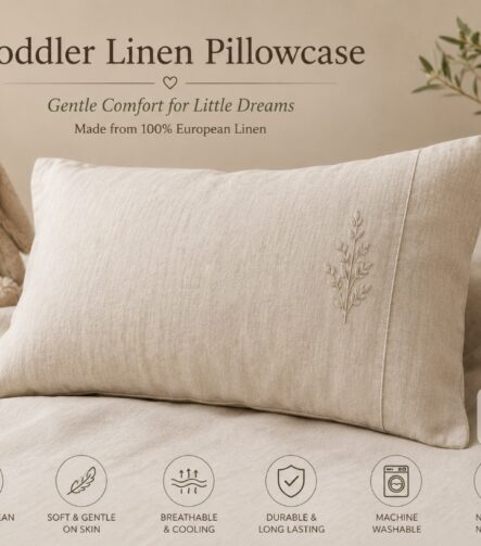 Toddler Pillowcase — on bed pillows
