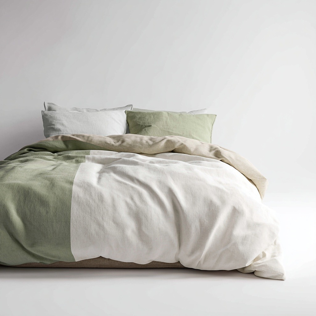 Twin XL bed sheets fitted on a 38x80 dorm-length mattress
