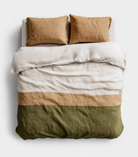 Twin XL Duvet Covers — on a styled bed