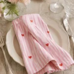 Wedding Napkins — on a celebration table setting