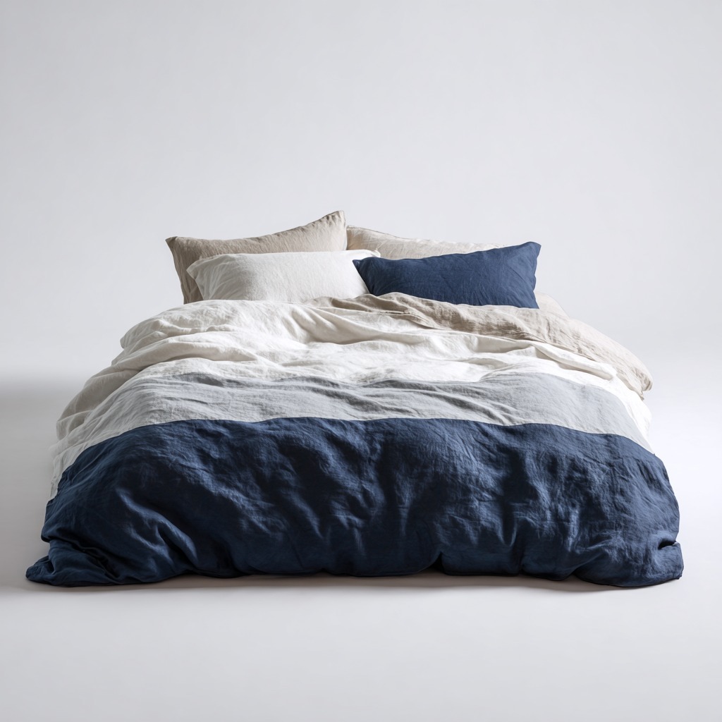 White Bedspread White Bedspread — draped over a bed